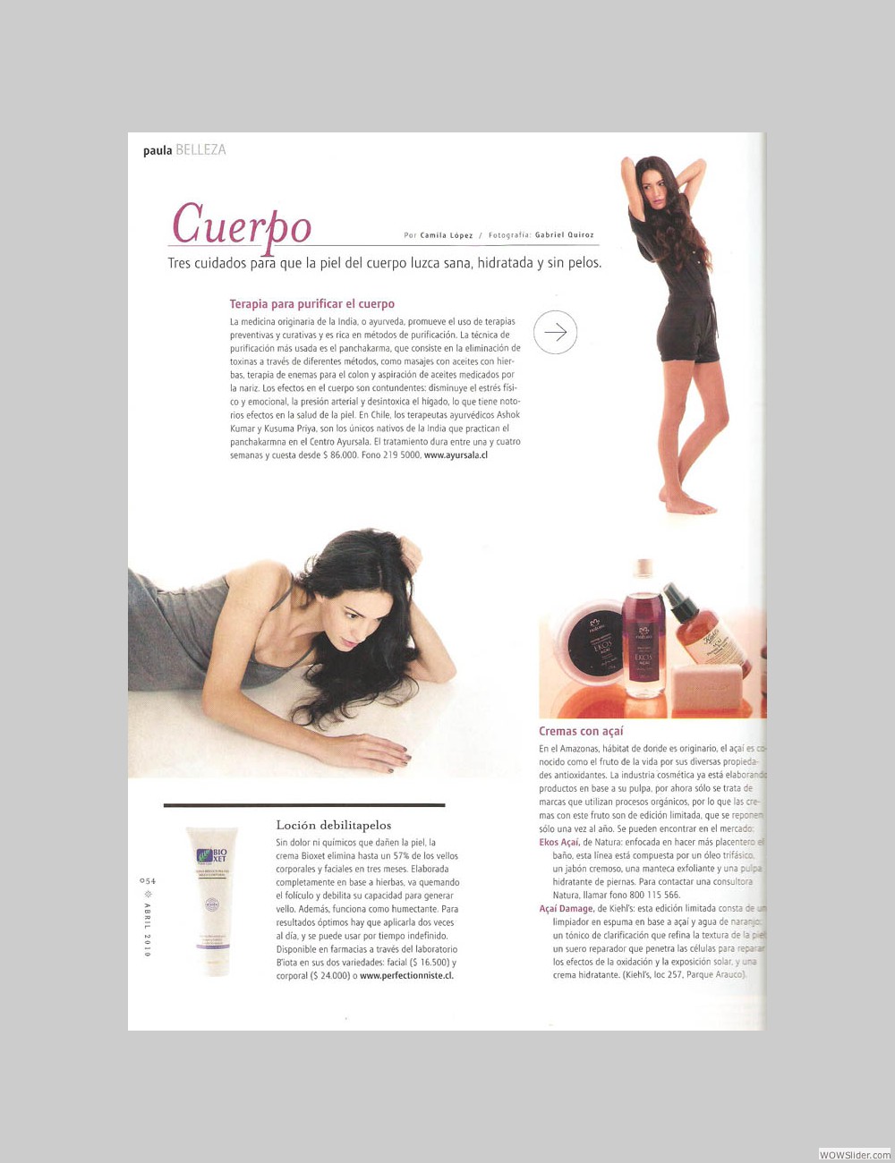 Revista Paula Belleza Abril 2010