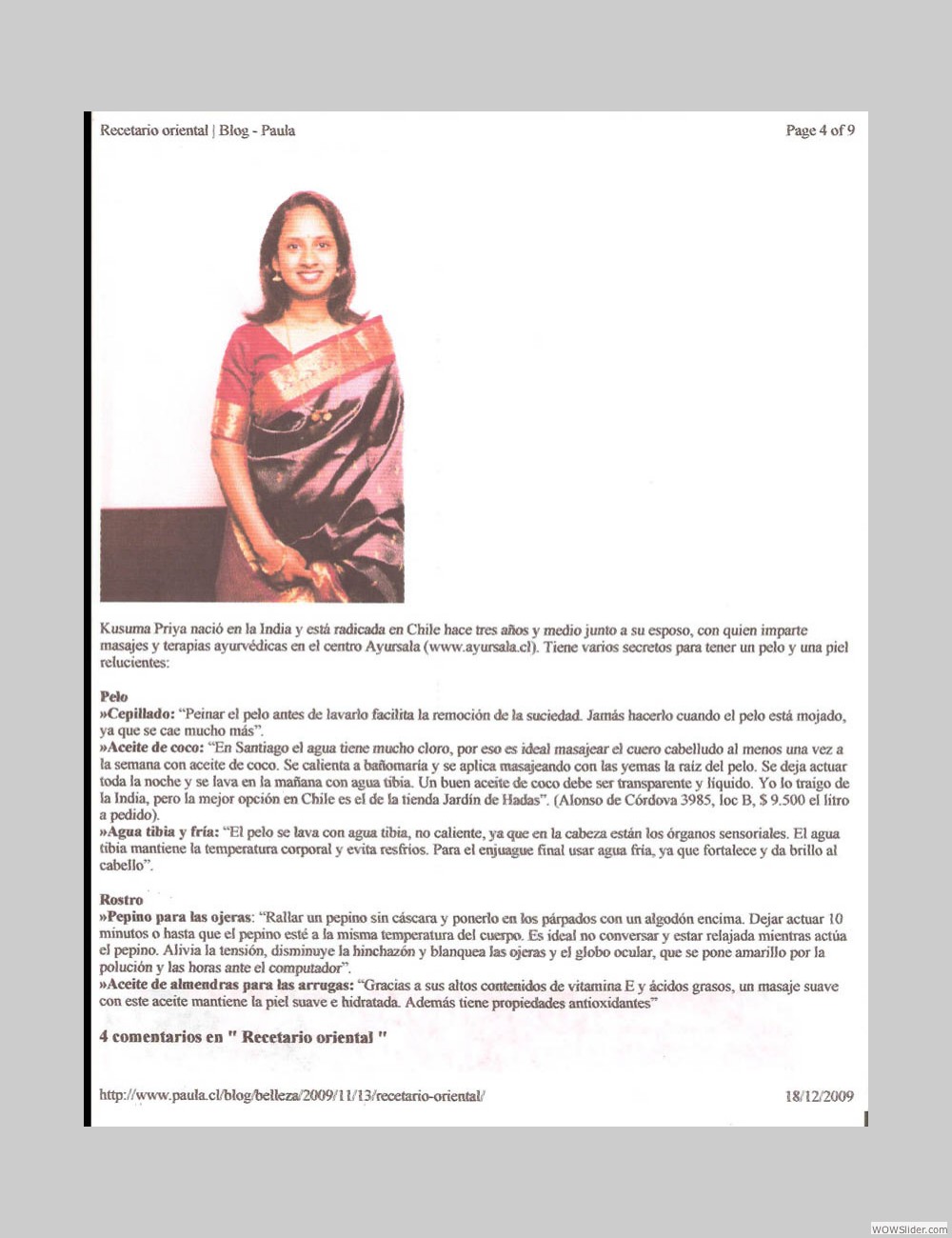 Blog Revista Paula 2011