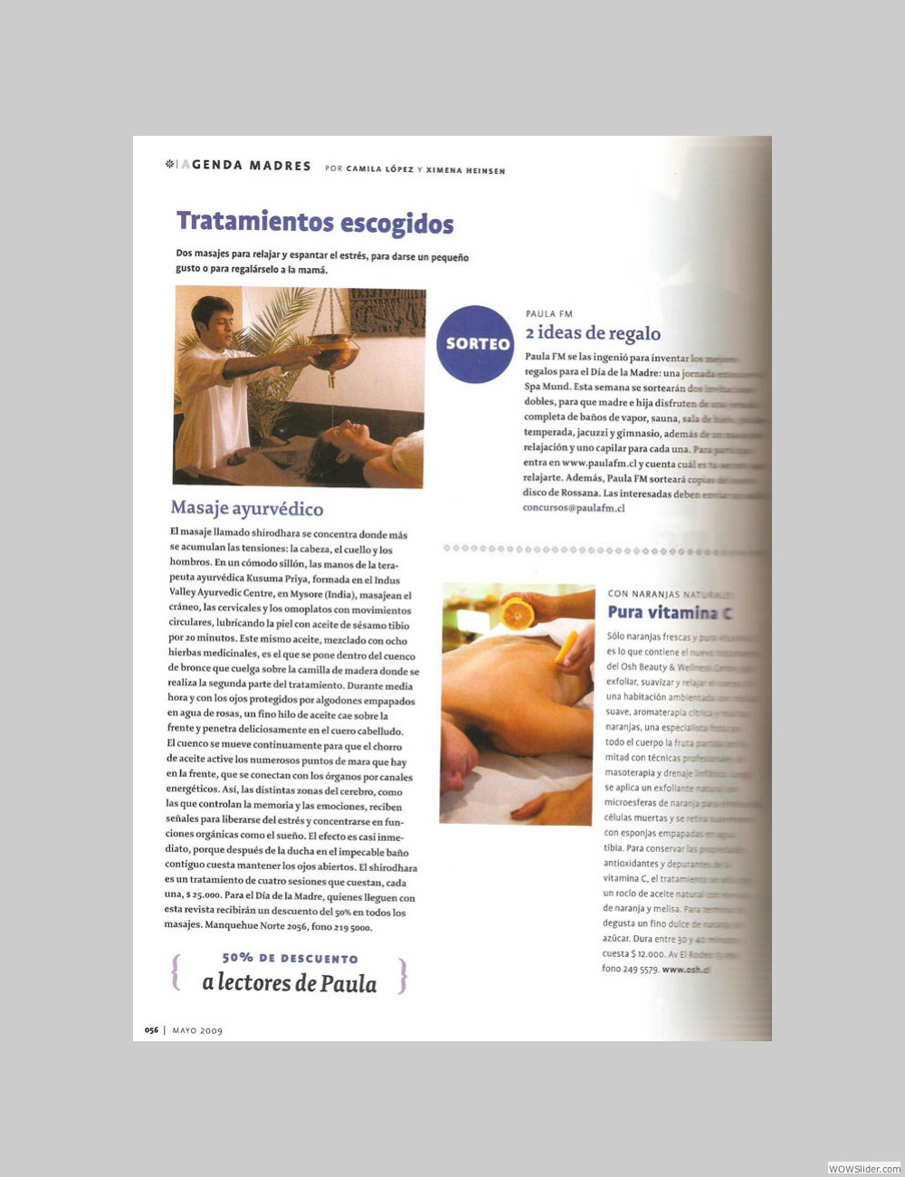 Revista Paula Mayo 2011