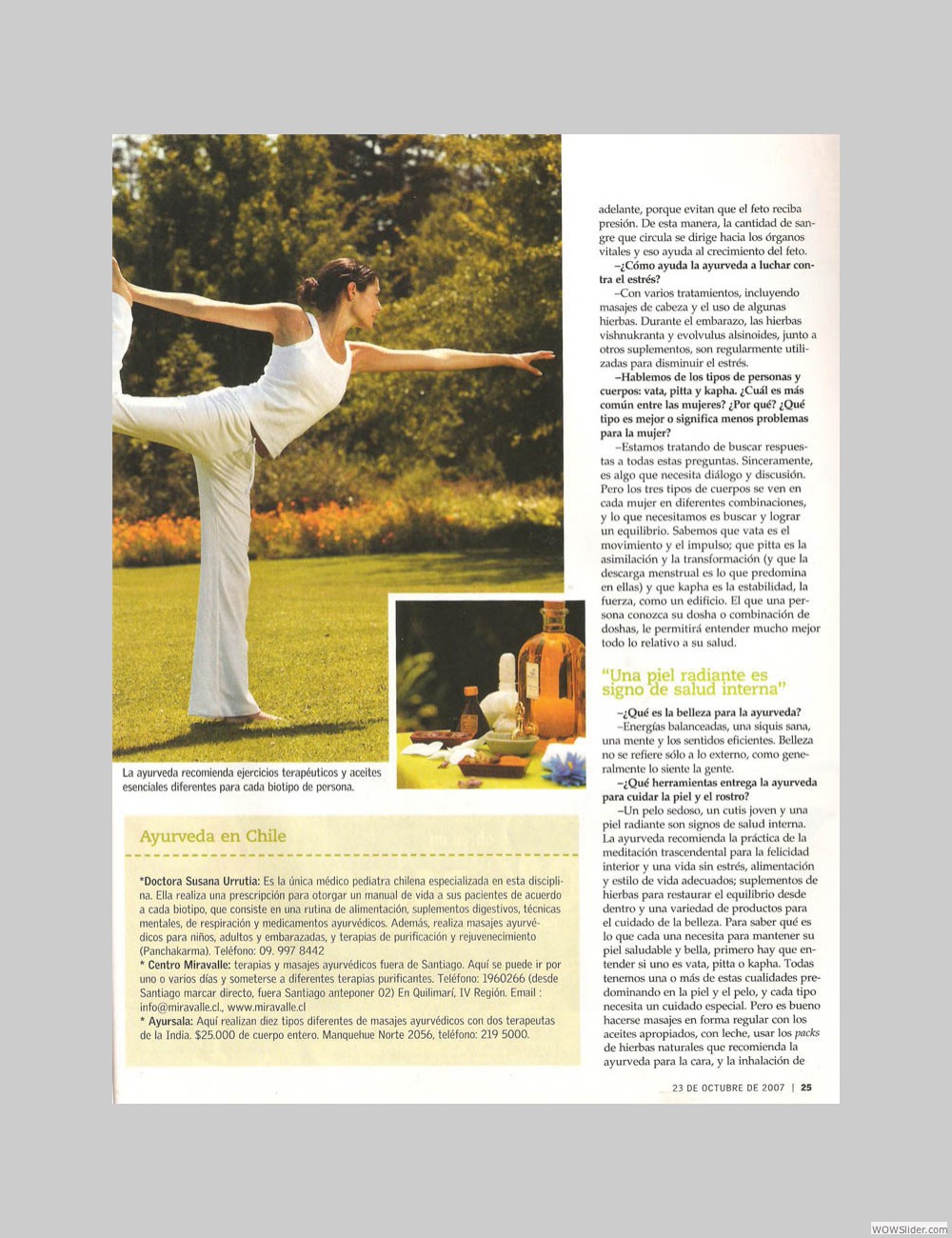 Revista Ya Octubre 2007